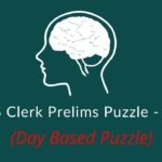 Puzzle Set 2 ~ IBPS Clerk Prelims (Day Based)
