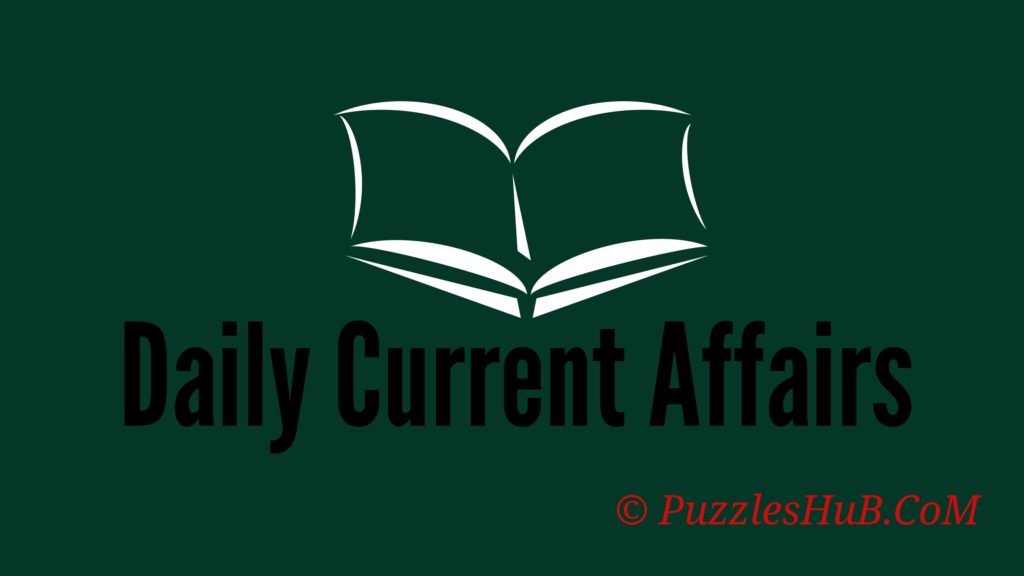 Daily Current Affairs MCQ