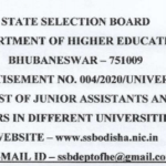 SSB Odisha Recruitment 2020