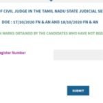 TNPSC Civil Judge Marks 2021