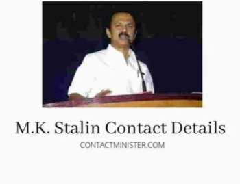 MK Stalin Contact