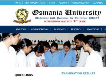 Osmania University 4th SEM Revaluation Results 2021