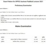 UPPSC Aashram Paddhati Lecturer Syllabus 2021