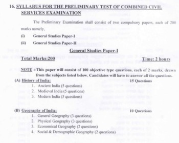 JPSC CCS Syllabus 2021