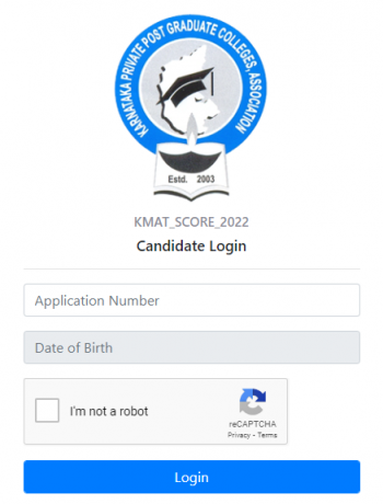 KMAT Karnataka Result 2022