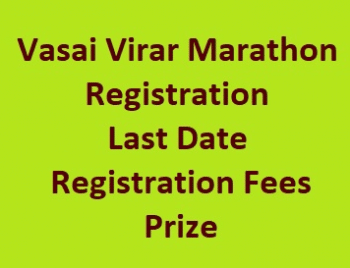 Vasai Virar Marathon Registration 2022