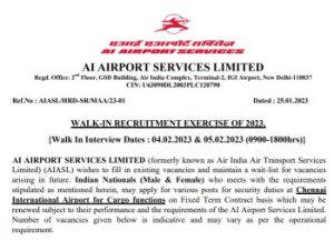 AIASL Recruitment 2023
