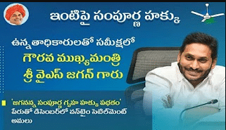 Jagananna Sampoorna Gruha Hakku Scheme 2023