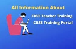 CBSE Training Portal 2023 ~ Registration, Login, Get Certificate ...