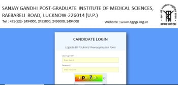 SGPGI Admit Card 2023