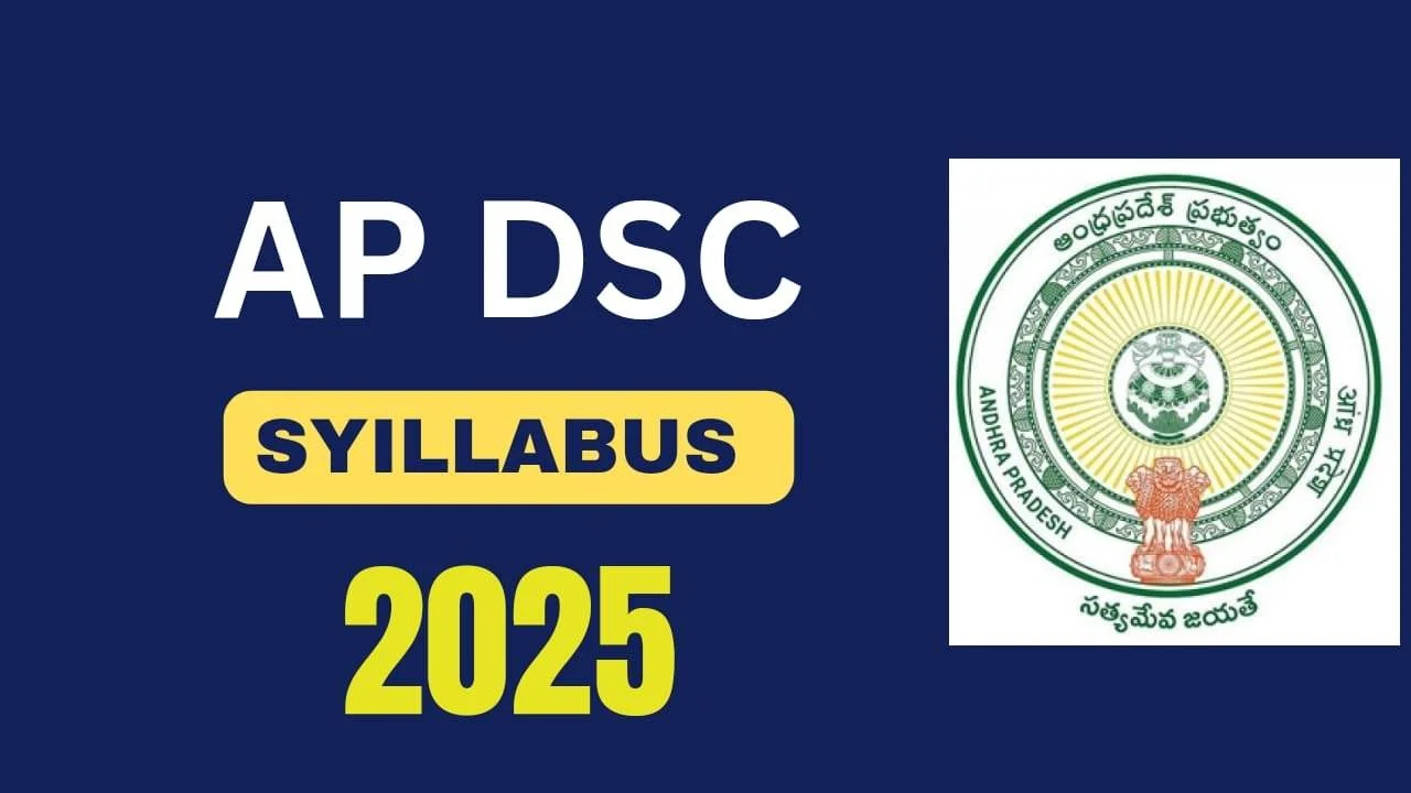 AP DSC Syllabus 2025