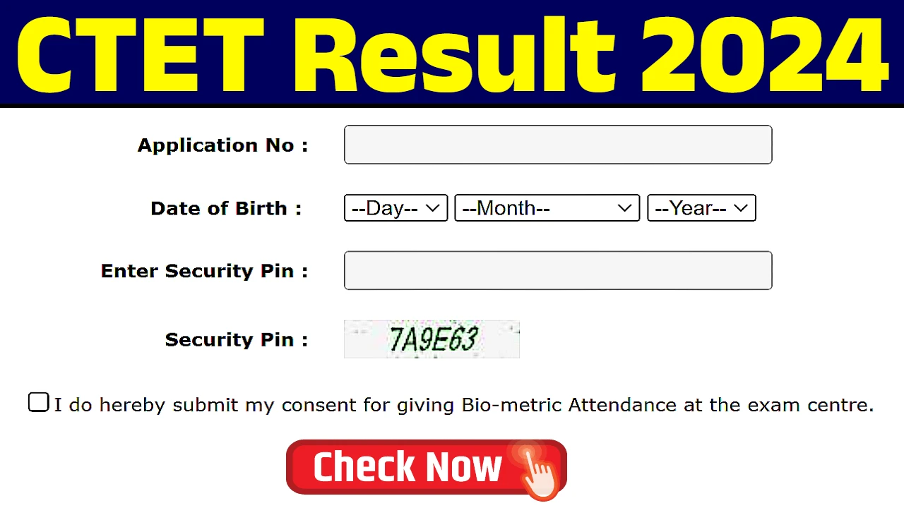 CTET Result 2025